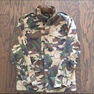 OBEY Iggy Camo Jacket Mens Medium NEW